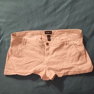 Express Women's White Short Shorts